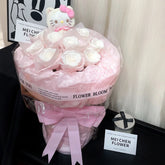 KT Cat Plush Bouquet | Cute Cartoon Gift for Birthdays & Special Occasions